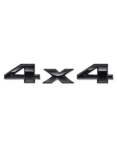 Sigle 4X4 arrière