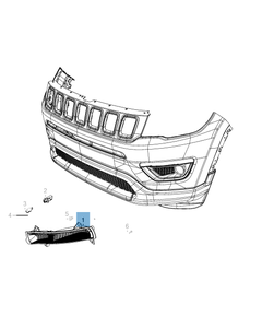 Indicateur de position et clignotant pour Jeep Compass