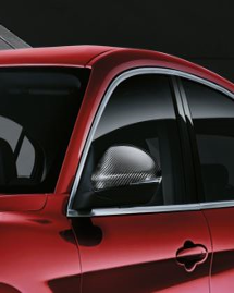 Coques de rétroviseur en fibre de carbone pour Alfa Romeo Stelvio 
