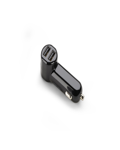 Chargeur allume-cigare 2 prises USB - 4,8A maxi - Standard