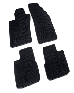 Tapis de sol textile Premium avec marquage au laser Tipo 4 portes