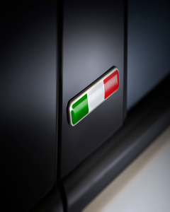 Badge du drapeau italien