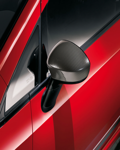 Coques de rétroviseurs look carbone pour Fiat