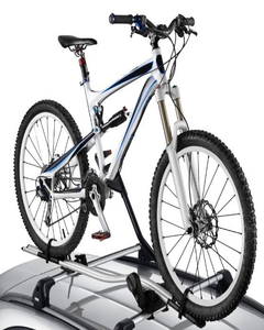Porte vélo sur barre de toit en aluminium