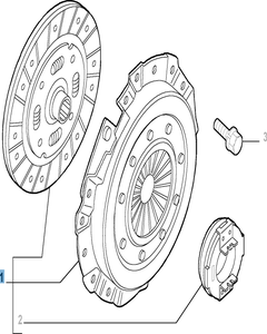 Kit embrayage (disque, plateau de pression et butée de débrayage)