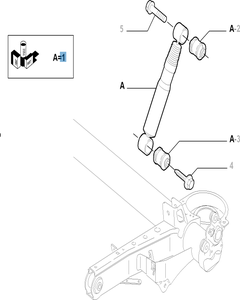 Amortisseur arrière 2 pc pour Fiat Professional Scudo