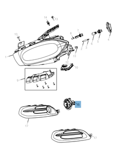 Antibrouillard pour Jeep Compass/Patriot
