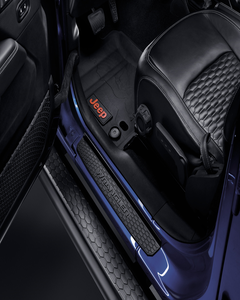 Seuil de porte noir pour JEEP Wrangler 2 portes