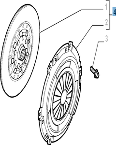 Kit embrayage (disque et plateau de pression) pour Alfa Romeo