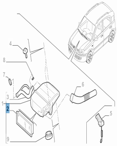 ELEMENT FILTRANT (Essential Part)
