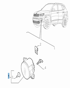 Antibrouillard pour Fiat Panda